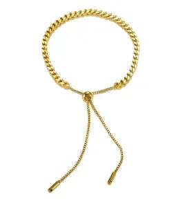 Pulsera de acero con corazón y circonias