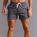 Bermuda casual de algodón con cintura elástica