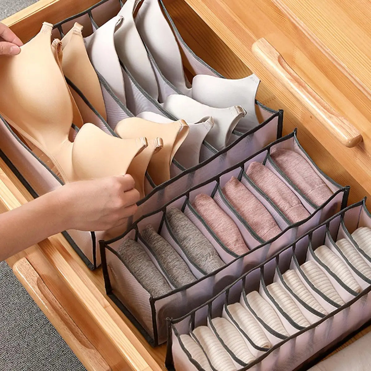 Organizador Plegable Multiespacios para Cajón