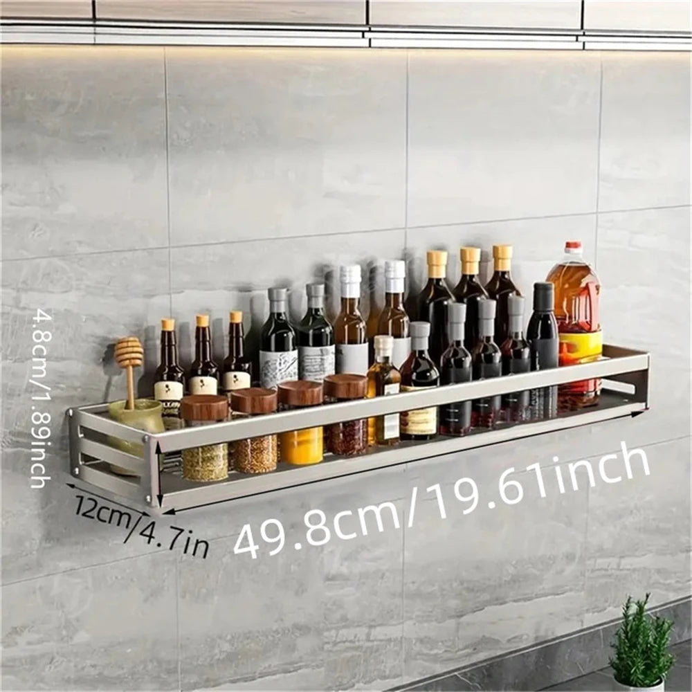 Estante especiero de aluminio Gris Grafito