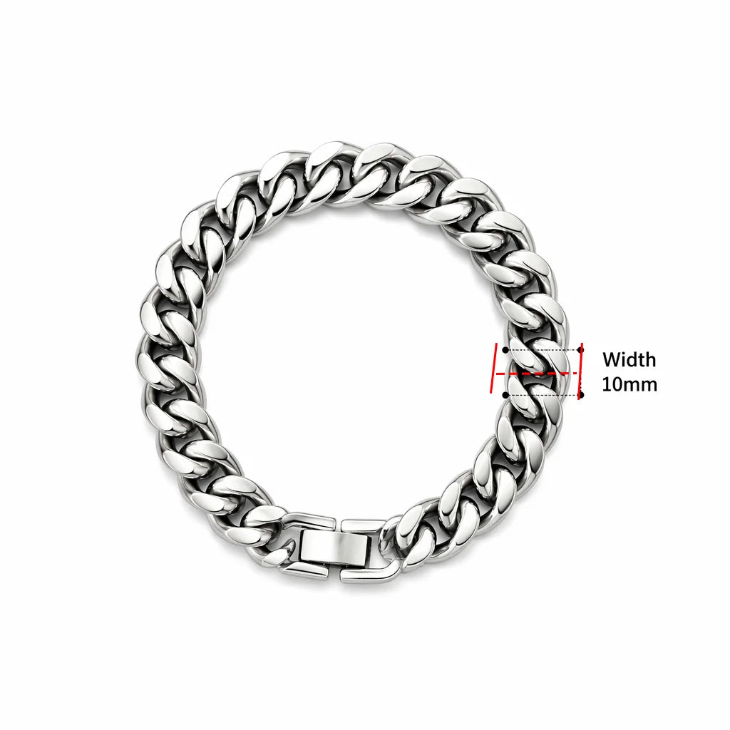Pulsera Cadena Urbana Doble Hilera