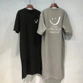 Vestido remera midi Letras Urbanas