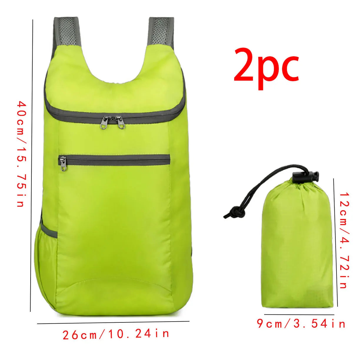 Mochila de Viaje Plegable Impermeable