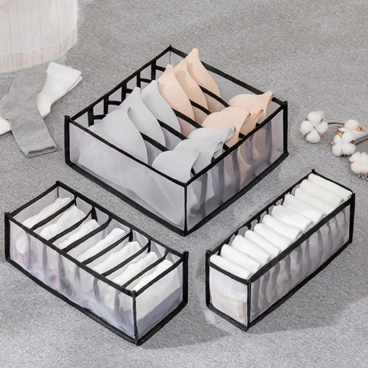 Organizador Plegable Multiespacios para Cajón
