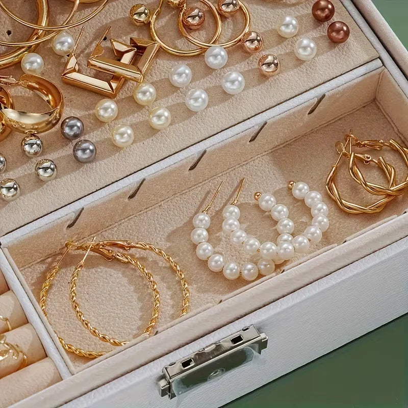 Set de bijouterie Mariposa y Perlas · 86 piezas