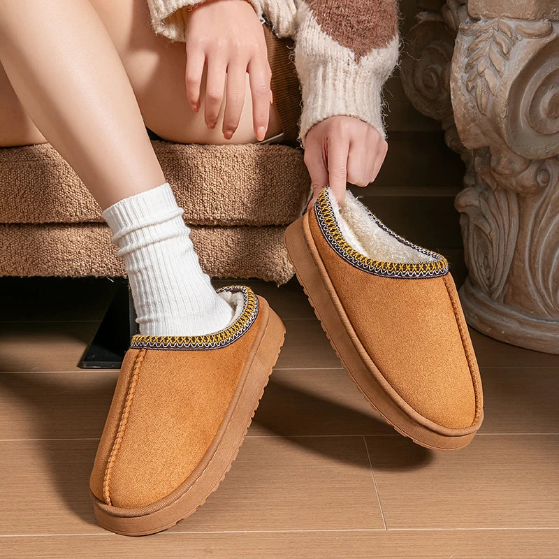 Pantuflas de mujer Bruma con plantilla de peluche