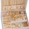 Set de bijouterie Mariposa y Perlas · 86 piezas